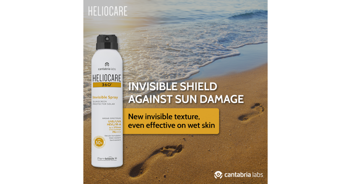 Heliocare 360 Invisible Spray Spf 50+ Sunblock Sunscreen 11009 The Medical Distributor